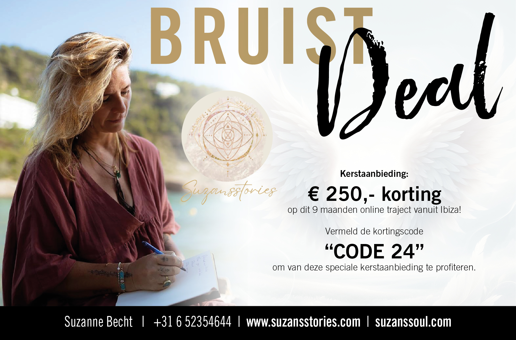 Ontvang € 250,- korting op dit 9 maanden durende online traject vanuit Ibiza