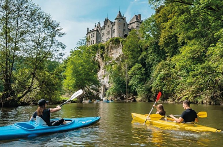 Kajakken in Dinant